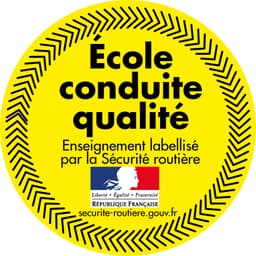 Label École conduite qualité — enseignement labellisé par la Sécurité routière